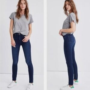 Madewell 10" High-Rise Skinny Jeans Size 26